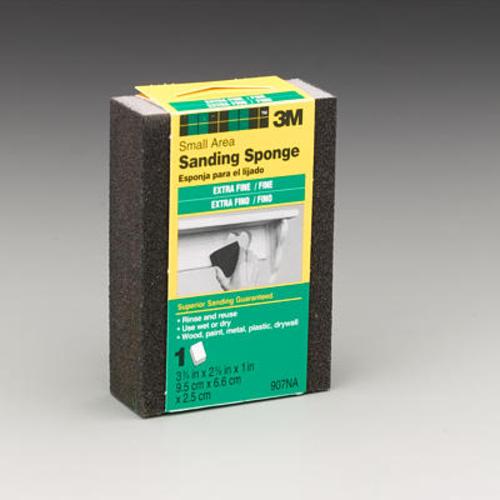 3M 907NA Sanding Sponge 4 Sided Extra Fine-Fine Sale Fast Delivery