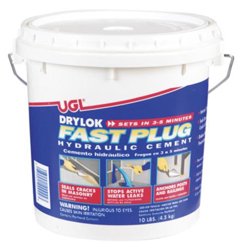 United Gilsonite 00924 "Drylok" Fast Plug Hydraulic Cement 10 Lb. Deals Cheap Online