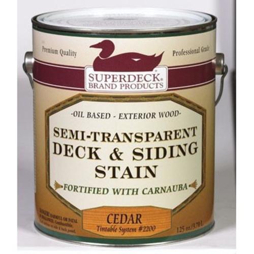 Superdeck DB-2200-4 Exterior Deck And Siding Wood Stain, 1 Gallon Find Great Online