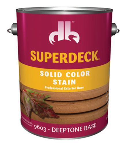 Superdeck DB-9603-4 Deck & Siding Stain Solid Color, 1 Gallon Sale Authentic