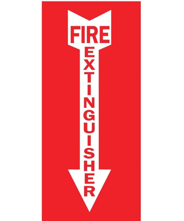 ZING FIRE EXTINGUISHER, 3.25"Wx14"H, Plastic Free Shipping In China