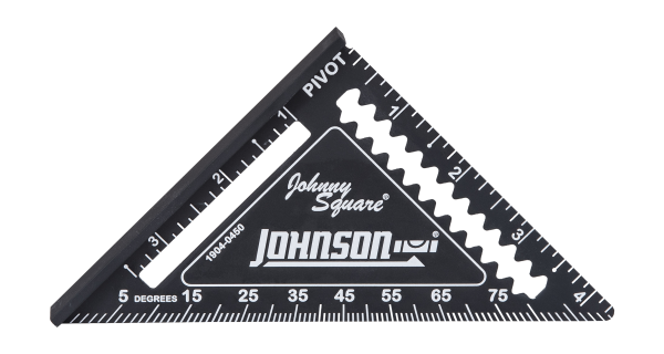 Johnson Level 4.5" Johnny Square® Professional Easy-Read™ Finish Square Outlet Official