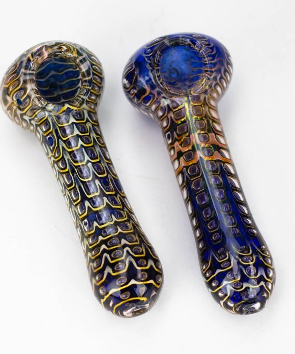 5" Gold Fumed Hand Pipe [10936] Visit