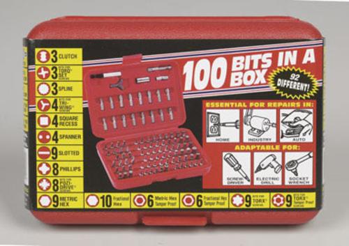 BWT 24380 Screwdriver Bit Set 100Pc Cheap Sale Many Kinds Of