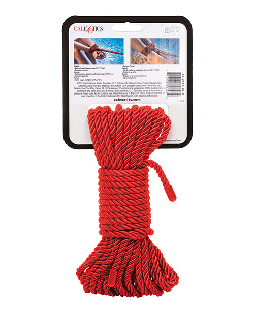 Scandal BDSM Rope - 10m Red Low Cost
