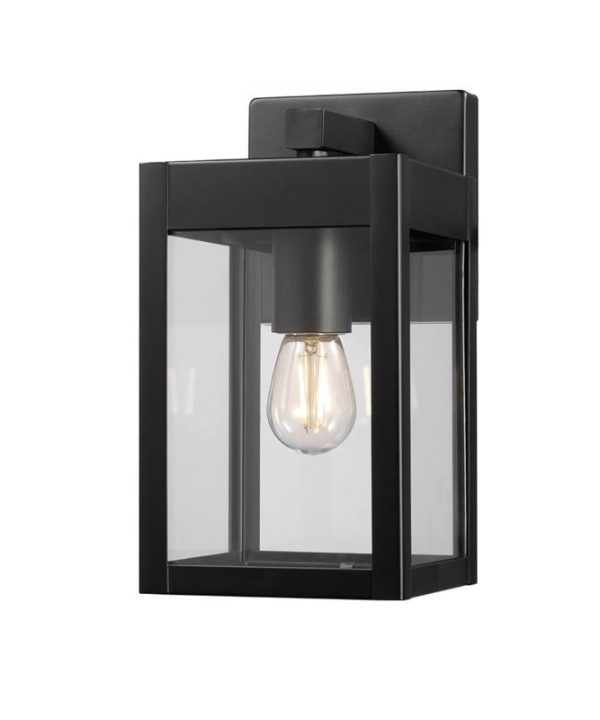 Globe Electric Matte Black Solar Powered 1 W LED Lantern 1 pk Clearance Online Official Site