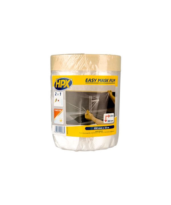 Transparante folie met tape 550x33m Safe Shopping Cheap Online