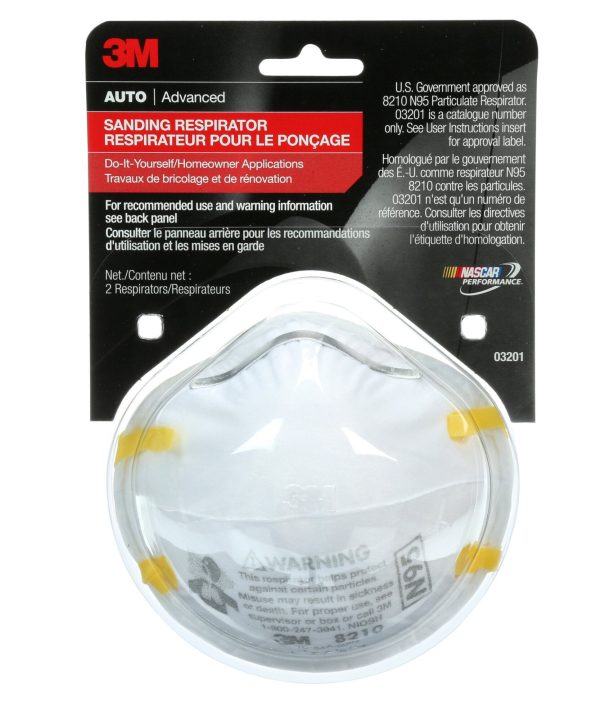 3M Sanding Respirator, 03201, 2 per pack Shop For Cheap Online