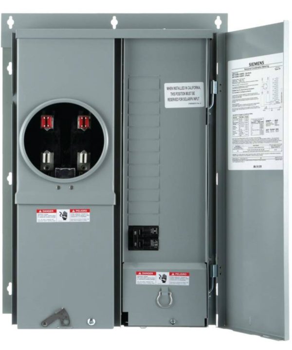 Siemens MC1224B1100EFC Combination Meter Load Center, 100 Amp Cheapest For Sale