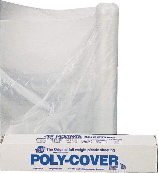 Lbm Poly 4X6-C Polyethylene Sheeting, 6' x 100', Clear Cheap New Styles