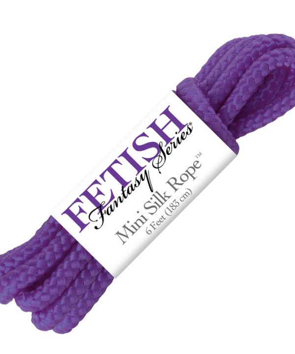 Fetish Fantasy Mini Silk Rope Purple 2025 New Sale Online