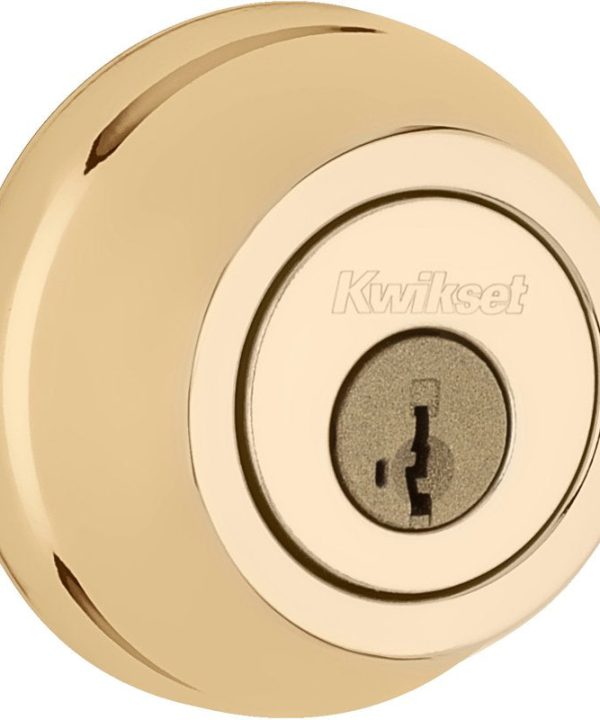 DEADBOLT SNGL CYL GRD2 POLBRSS Quality Free Shipping Low Pice