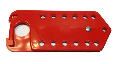 ZING Lockout Hasp - 13 Hole, Plastic, Red Hot Sale