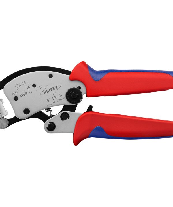 Knipex 97 53 18 8" KNIPEX Twistor®16 Self-Adjusting Crimping Pliers For Wire Ferrules 2025 New Cheap Online