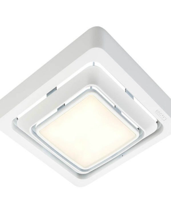 Broan FG600 Bath Fan LED Upgrade Grille Kit, White, 10-1/4 In Clearance Reliable