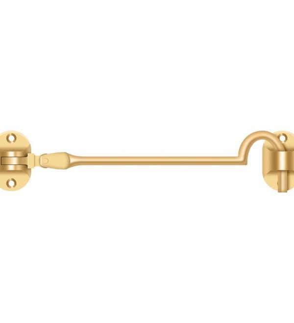 Deltana CHB6CR003 British Style Cabin Hook, PVD Polished Brass, 6" Cheap Factory Outlet