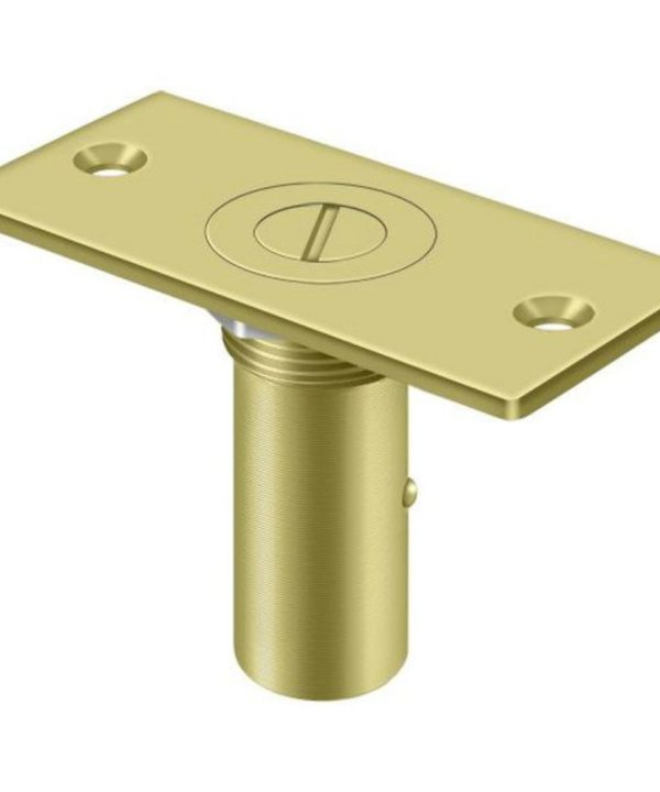 Deltana SPDP35SU3 Dust Proof Strike With Safety Lock, Polished Brass Cheap Low Pice Fee Shipping