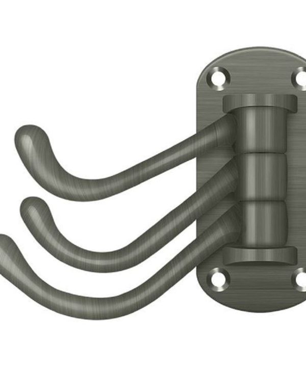 Deltana TSH40U15A Heavy Duty Triple Swivel Hook, Antique Nickel Cheap Sale Release Dates