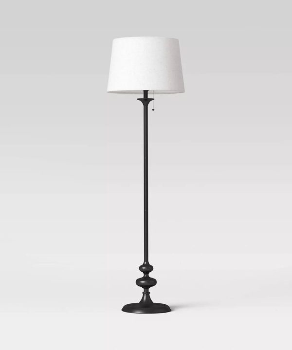Londonberry Stick Floor Lamp Black With Credit Card Cheap Online