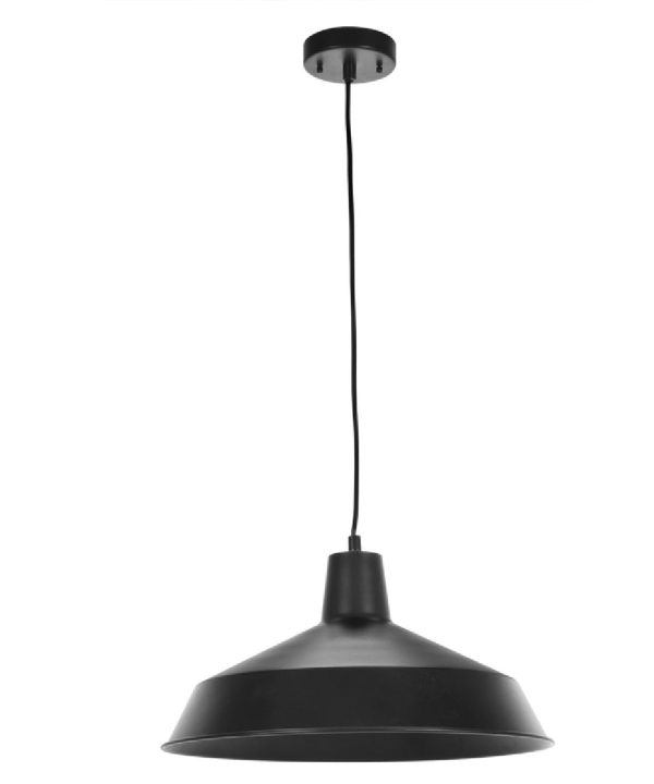 Globe Electric 65155 1-Light Pendant Barn Light, Matte Cheap Cost