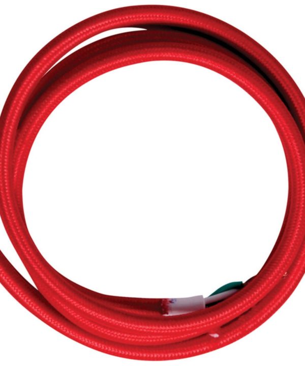 Globe Electric 60748 Pendant Light Cord, 8', Red Cheap High Quality