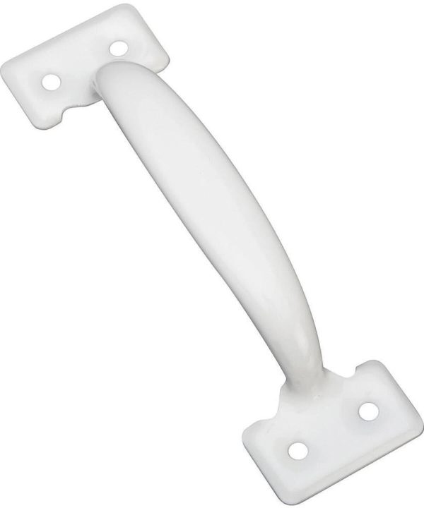 National 5-3/4 In. White Utility Door Pull Cheap Sale Outlet