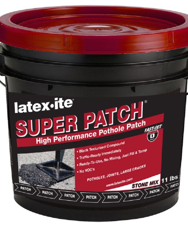 Latex-ite 31916 Super Stone Asphalt Patch For Driveway, 1 Gallon 100% Original Sale Online