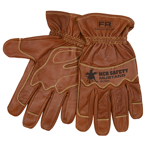 MCR Safety Grain Goat Double Palm Unlined Driver Glove 2025 Unisex For Sale
