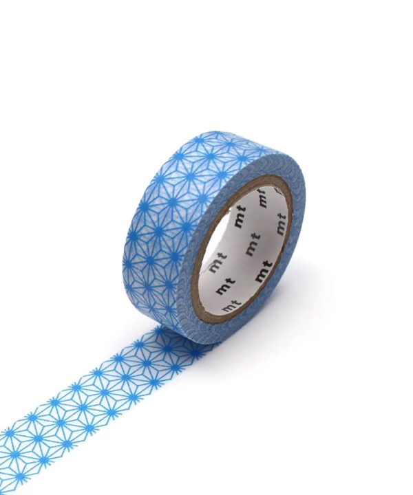 Asanoha Tsuyukusa 15mm Deco Series Washi Tape by MT Japan For Sale Official Site