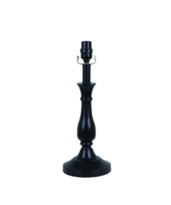 Newhouse Lighting NHDK-DI-BK Diane Table Lamp Base, Black, 18.5 In Outlet Cheap Pices