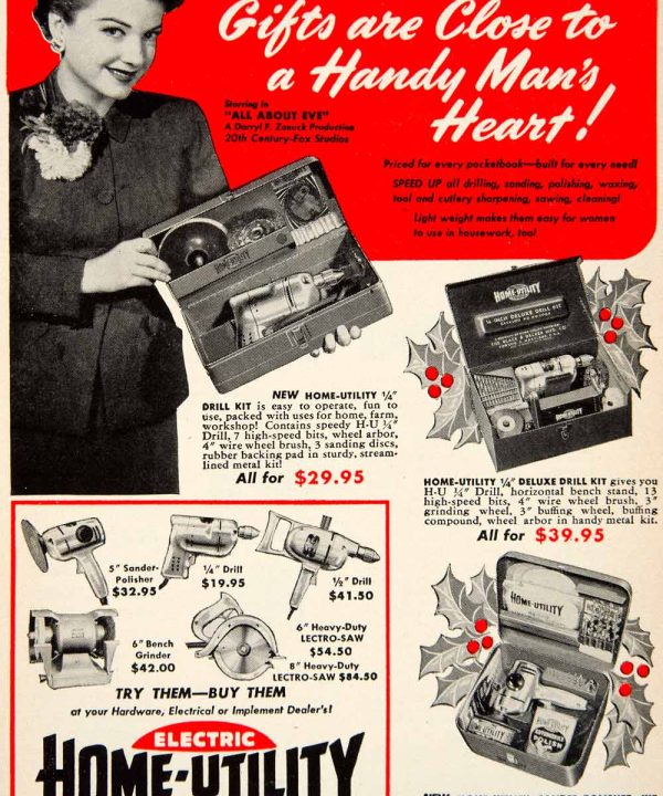 1950 Ad Electric Tools Home Utility Black & Decker Manufacturing PSC1 Top Quality Sale Online