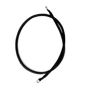 95mm2 3/0 AWG Battery Cable 100CM Black With 10mm Ring Lugs Double Sided Sale Cost