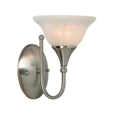 Calice Wall Light Satin Chrome E27 1x60w Latest Cheap Online
