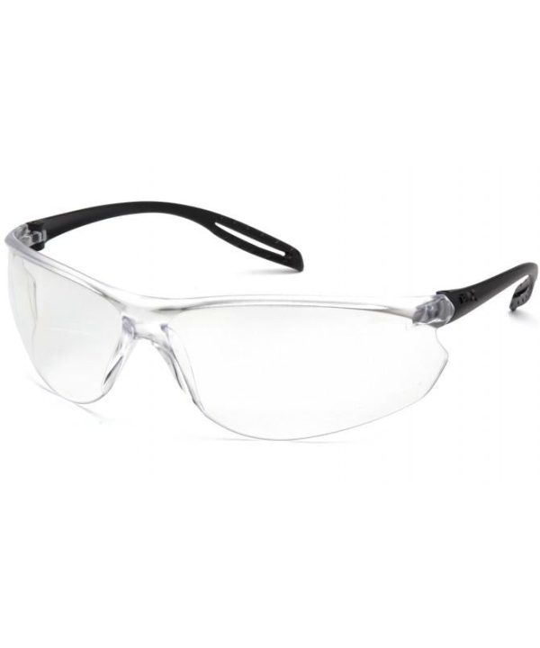 Pyramex S9710S Neshoba Clear Lens with Black Temples Cheap Pice Discount Authentic