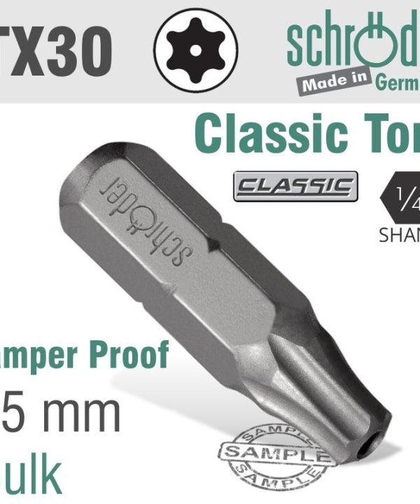 Torx Tamper Resist T30 25 Mm Discount Best Pices