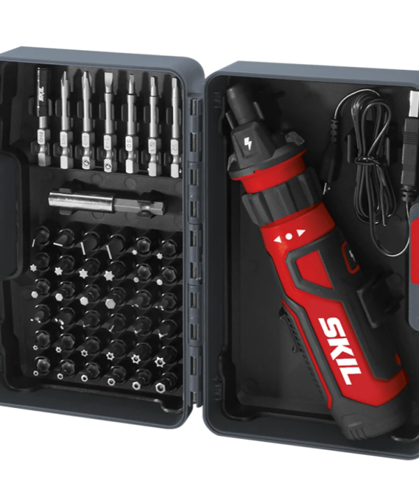 SKIL SD561204 Rechargeable Screwdriver w/ Circut Sensor & 45pc Bit Set Outlet Lowest Pice