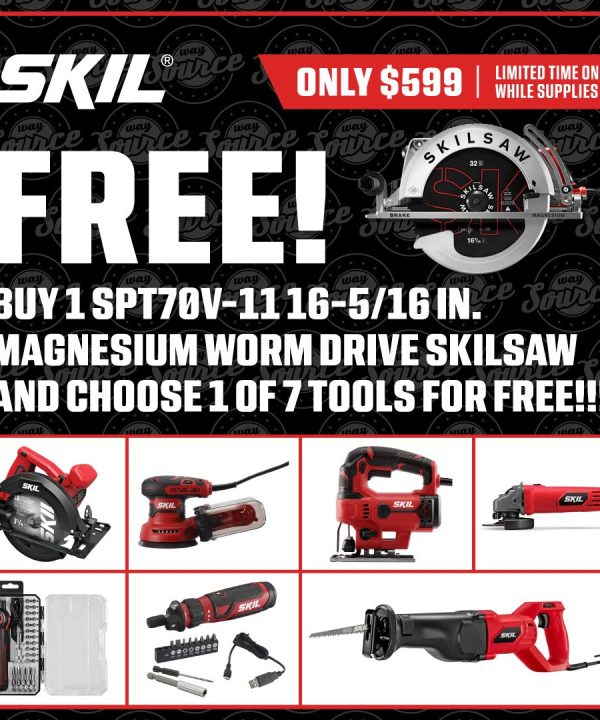 SKIL SPT70V-11 16-5/16 in. Magnesium Worm Drive Skilsaw Free Item Clearance Very Cheap