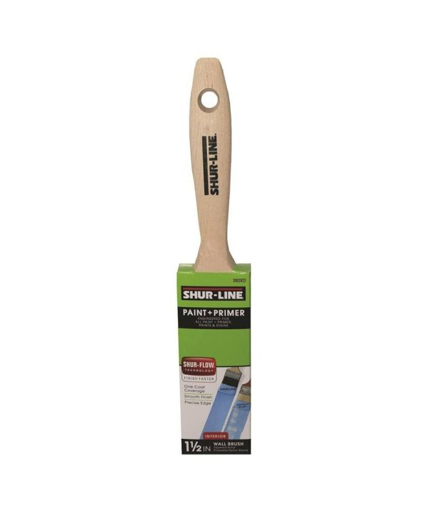 Shur-Line 70001FV15 Flat Paint Brush, 1-1/2" Buy Cheap Pre Order