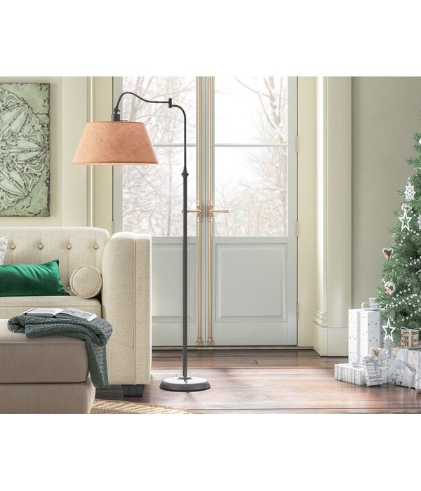 Theodora Swing Arm Floor Lamp, Bronze/Brown (#K5454) Wholesale Pice Cheap Online