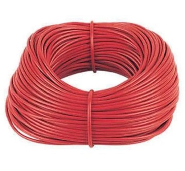 Wire M/S Csa=0.34 O=2.4 Red 10m/Roll Ul1007 Str Awg22 Rd Sale Sast