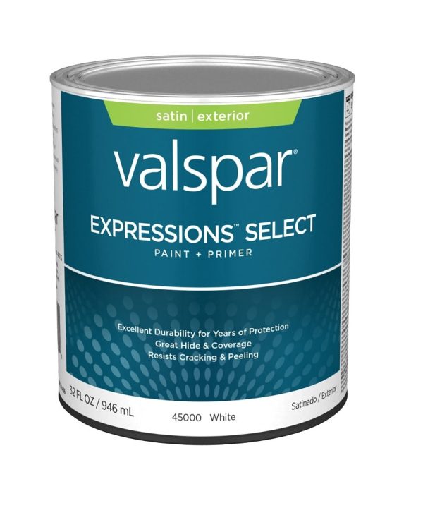 Valspar 028.0045000.005 Expressions Select Exterior Paint & Primer, 1 Quart Buy Cheap 2025 Unisex