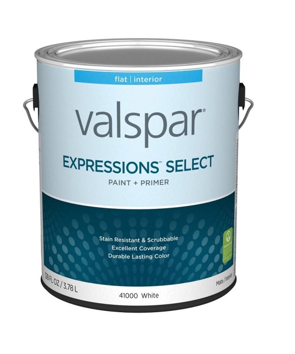 Valspar 028.0041000.007 Expressions Select Interior Paint & Primer, 1 Gallon Clearance 100% Original