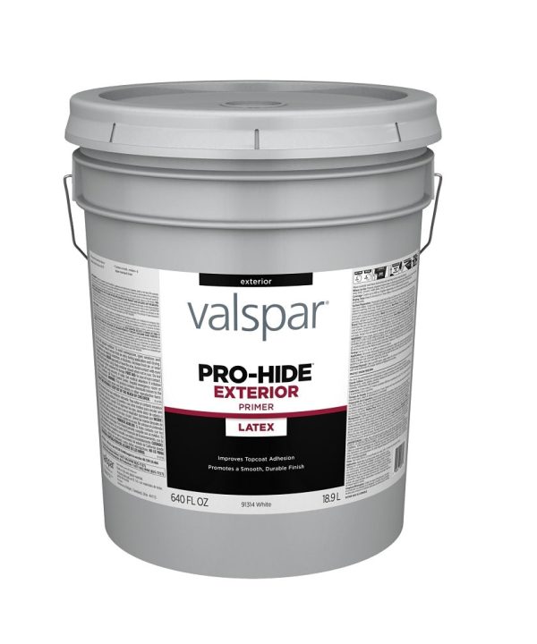 Valspar 028.0091117.008 Pro-Hide Exterior Latex High Holdout Primer, 1 Gallon Find Great For Sale