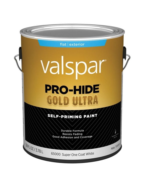 Valspar 028.0065000.007 Pro-Hide Gold Ultra Exterior Self-Priming Paint, 1 Gallon Cheap Fashionable