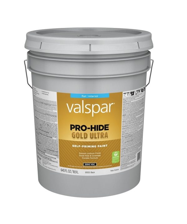 Valspar 028.0061005.008 Pro-Hide Gold Ultra Interior Self-Priming Paint, 5 Gallon Outlet Cheap Online
