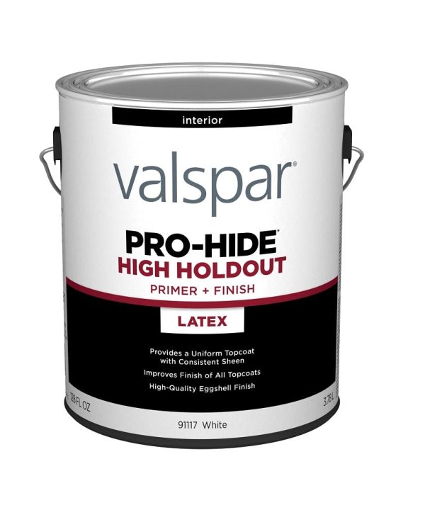 Valspar 028.0091117.007 Pro-Hide Interior Latex High Holdout Primer, 1 Gallon Clearance Best Seller