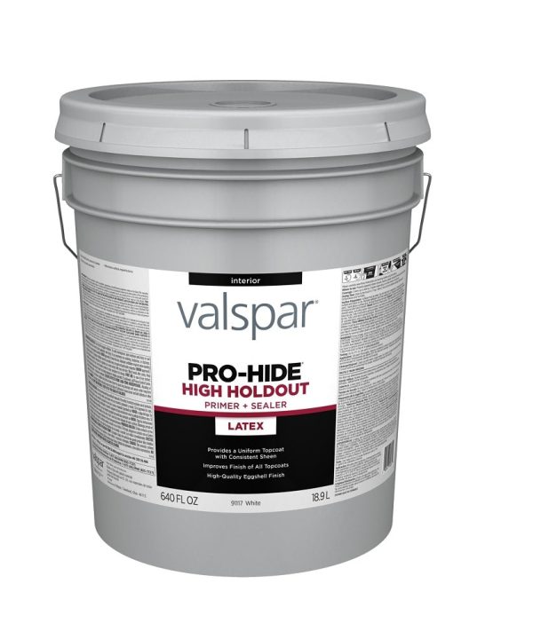 Valspar 028.0091117.008 Pro-Hide Interior Latex High Holdout Primer, 5 Gallon From China For Sale