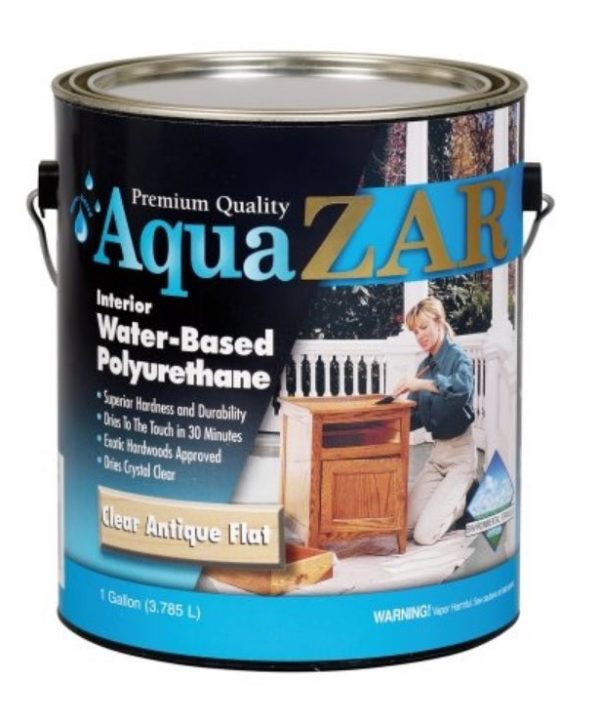 United Gilsonite 34413 Antique Flat Aqua ZAR Water Based Polyurethane, 1 Gallon Low Cost Cheap Online
