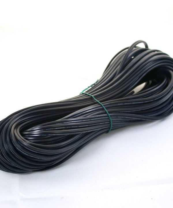 100' Cord 18 AWG Wire SPT-2, Black Purchase For Sale