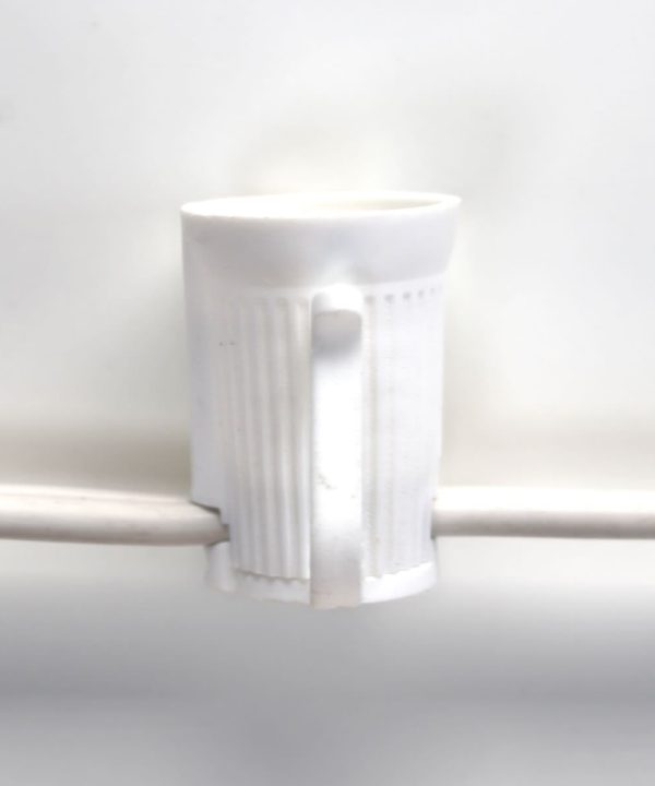 C9 (E17) 1000' Spool 9" Spacing, White SPT-2 Wire Discount Online